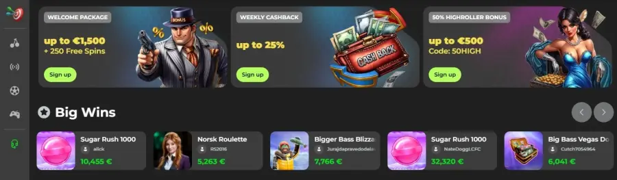 Capospin bonus